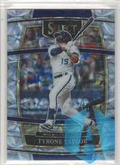2022 Panini Select Scope Prizm Concourse Tyrone Taylor #23 Brewers